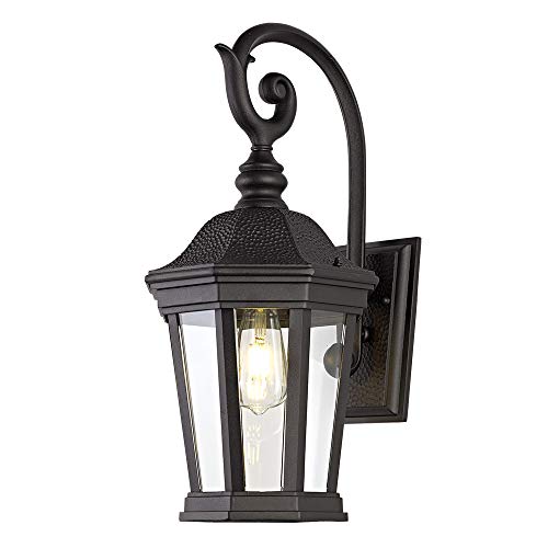 Black Outdoor Wall Lantern