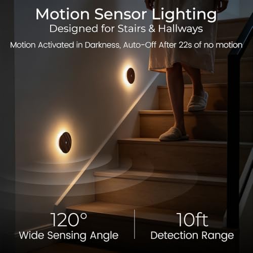 Motion Sensor Night Light 2 Packs (2 Count)