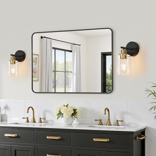 Set of 2 Wall Sconces for Bathroom (2 Count)