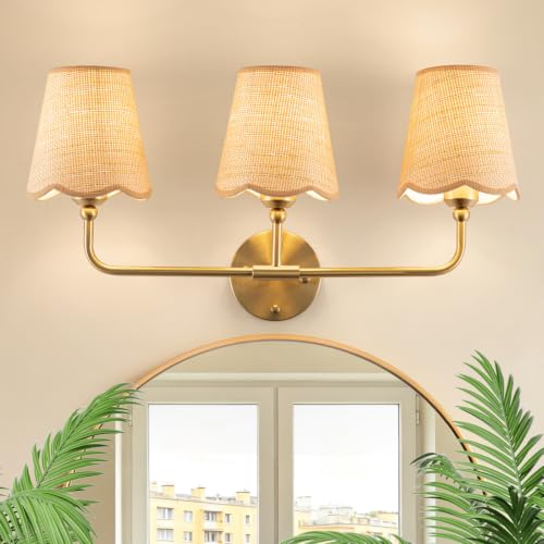Bathroom Vanity Light Fixtures (Gold)