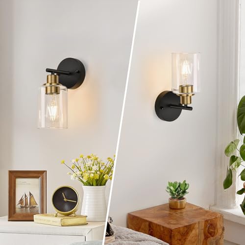 Set of 2 Wall Sconces for Bathroom (2 Count)