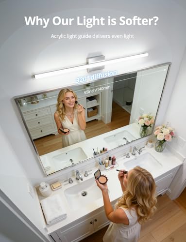Bathroom Vanity Light Fixtures Above Mirror