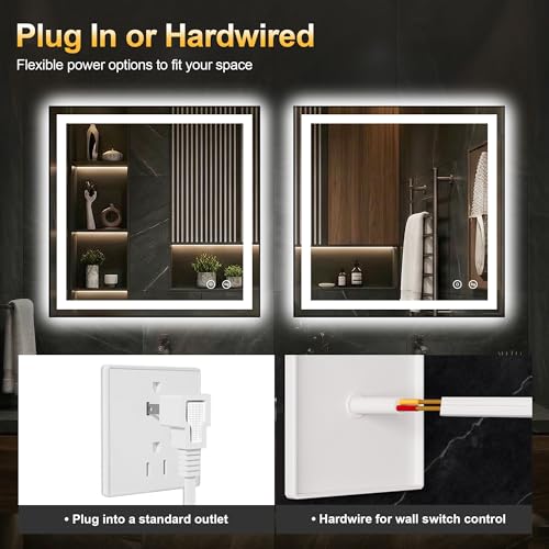LED Bathroom Mirror with Light