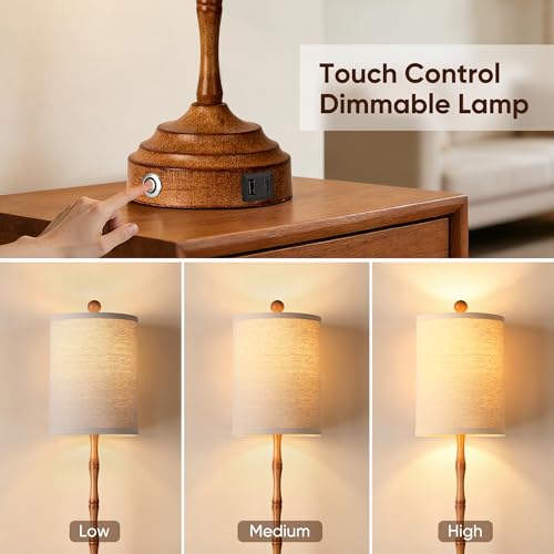 Tall Skinny Beside Lamps Set of 2