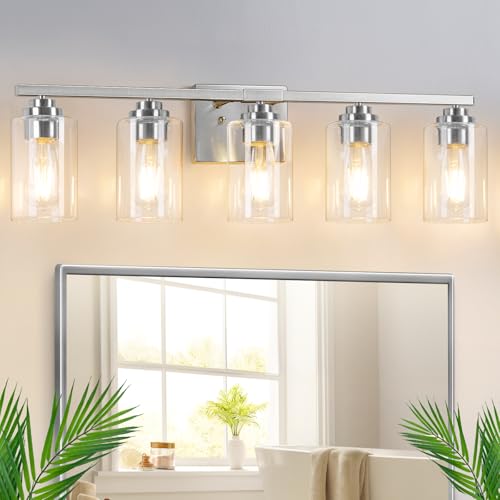 5 Light Bathroom Light Fixtures