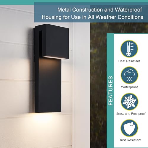 Dusk to Dawn Outdoor Lighting Fixture Wall Mount