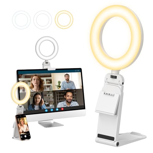 Ring Light for Laptop Desk Clip On