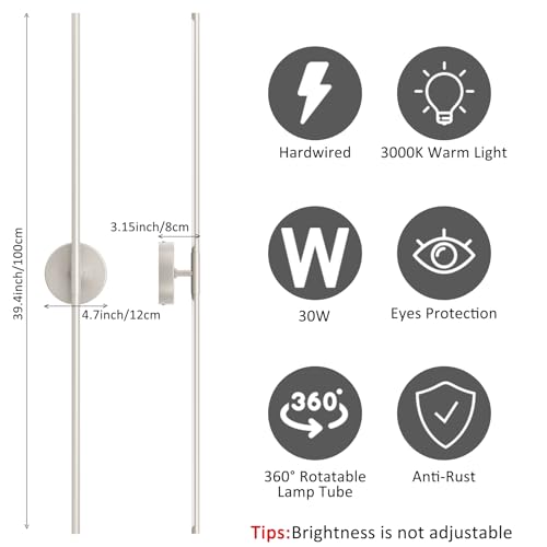 Hardwired Wall Sconces Set of Two (2 Count)