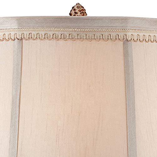 28" Tall Table Lamps Set of 2 Petite Artichoke Font Antique Traditional (2 Count)