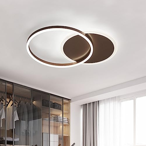 Chaners Ceiling Light LED Ceiling Light Ring Design Lighting Dimmable with Remote Control Lights for Living Room Bedroom Hallway