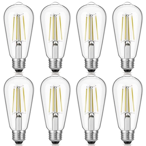 LED Edison Bulbs 6W (8 Count)
