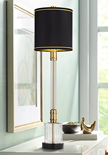Heyden 34 3 4" Large Buffet Table Lamp Gold Console Traditional Modern