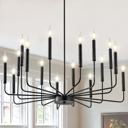 Modern Black Farmhouse Chandeliers