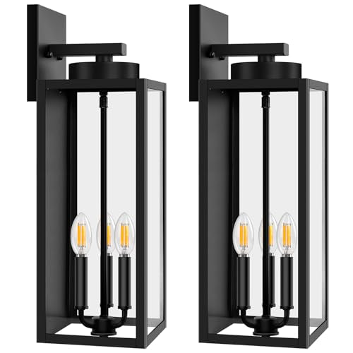 20’’ Large Outdoor Wall Lights (2 Count)