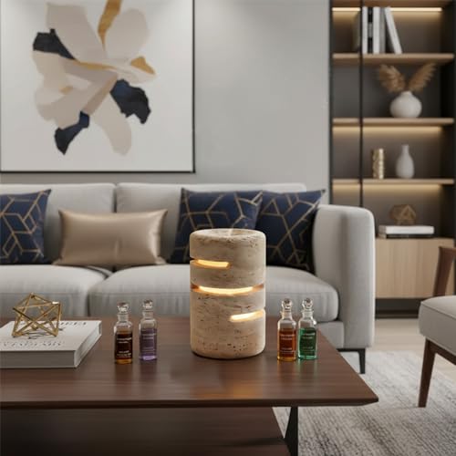 Marble Lamp Modern Pat Lamp Travertine Table Stone lamp Type