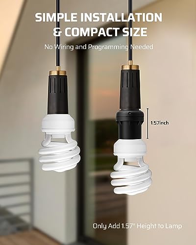 2 Pack Light Sensor Socket (2 Count)