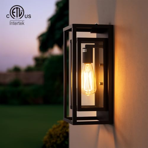 14" Dusk to Dawn Outdoor Wall Sconce