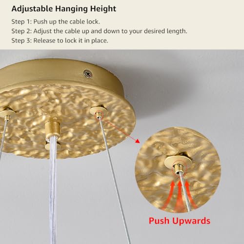24" Capiz Shell Chandelier 8