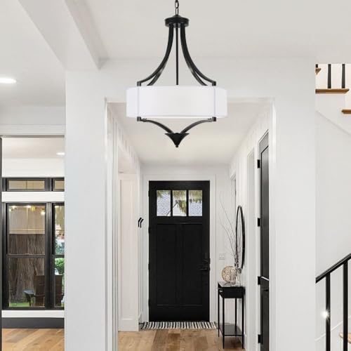 19.7" Drum Chandelier for Dining Room 6