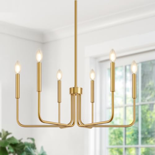 Brass Gold Chandelier