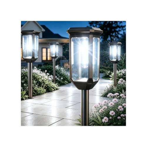 Solar Pathway Lights Outdoor 8 Pack (8 Count)