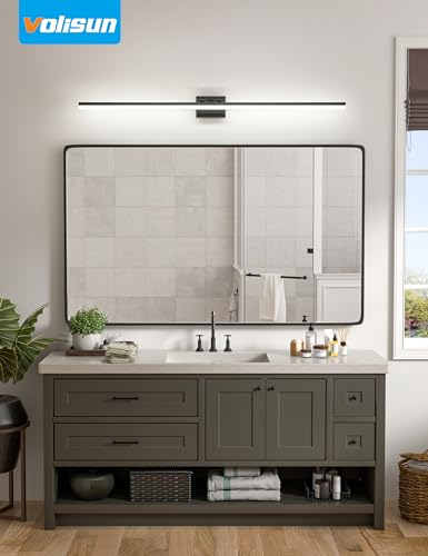 Modern Bathroom Vanity Light 55 inch