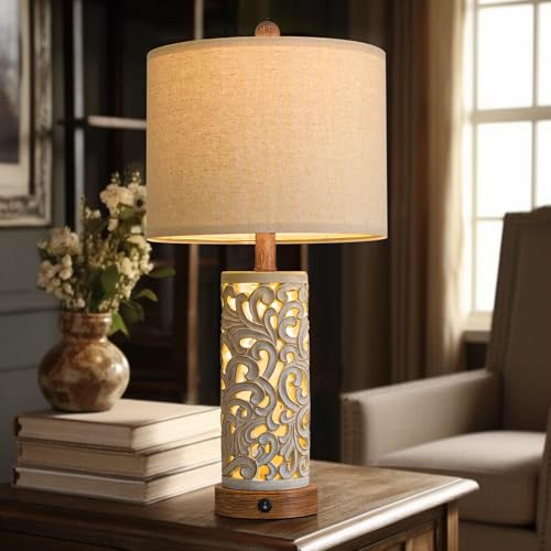 22'' Table Lamp Set of 2 for Living Room (2 Count)