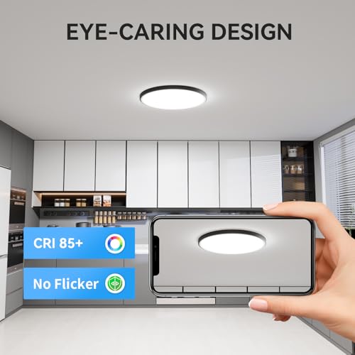 6Pack 3200lm LED Flush Mount Ceiling Light (6 Count)