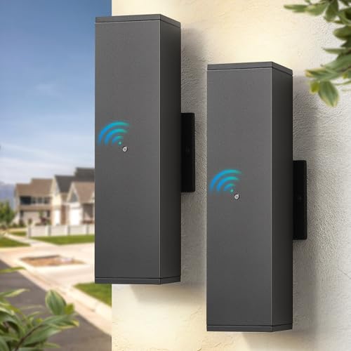 14 in Dusk to Dawn Outdoor Wall Sconce (2 Count)