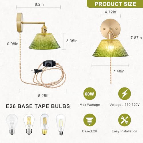Plug in Wall Sconce