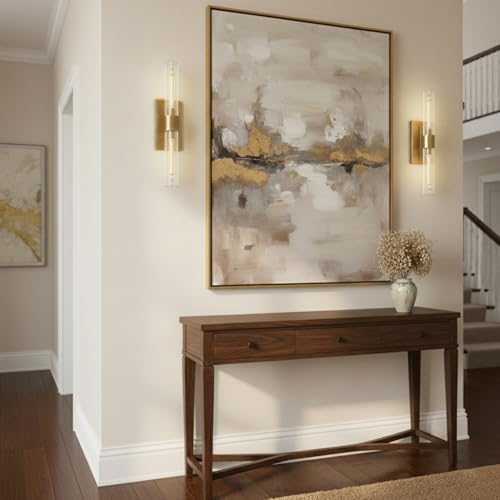 Brass Wall Sconces (2 Count)