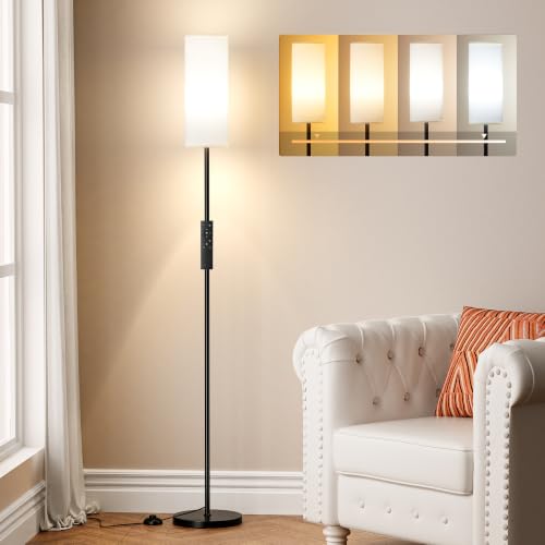 64" Modern Floor Lamp with Remote Control