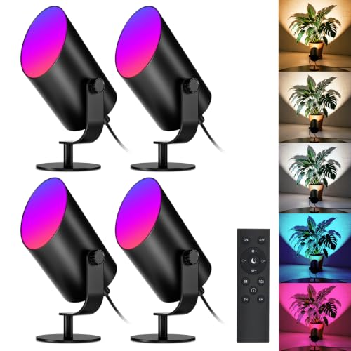 Uplights Indoor 4 Pack (Black / 4 Pack)