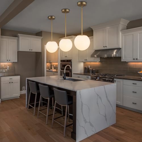 Modern Gold Globe Pendant Light
