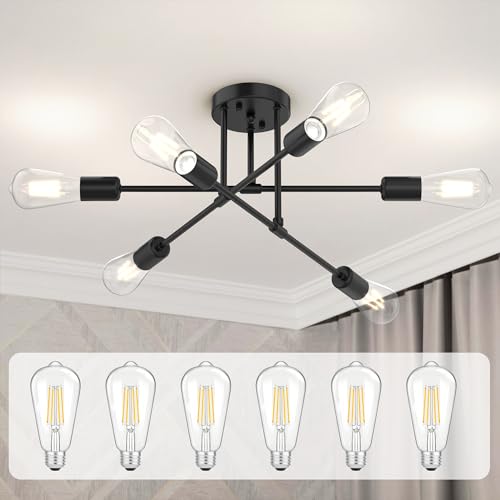 Modern Sputnik Chandelier Ceiling Light Fixtures