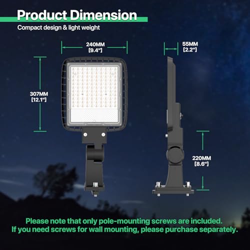 LED Parking Lot Light