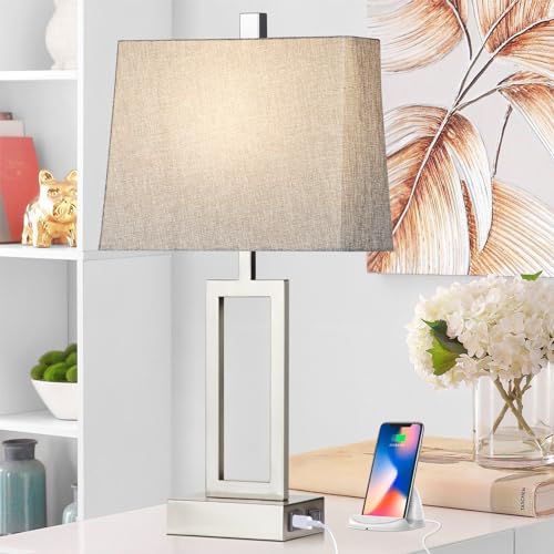 23.5" Touch Control Table Lamps (2 Count)