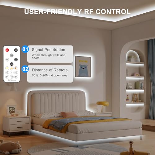 32.8ft COB Led Strip Light with Remote (32.8 Foot)