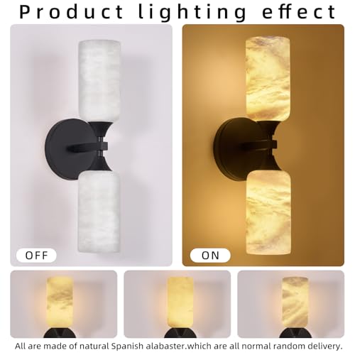 Alabaster Wall Sconce (72 Count)