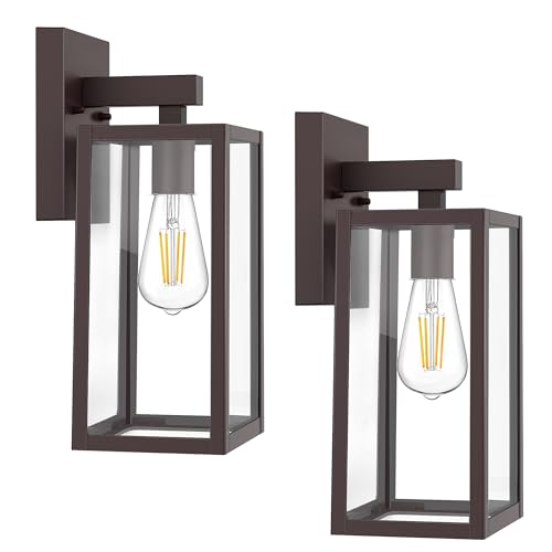 Outdoor Wall Light Fixtures (2 Count)