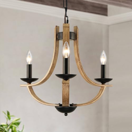 Farmhouse Chandelier for Dining Room 3 (3 Count)