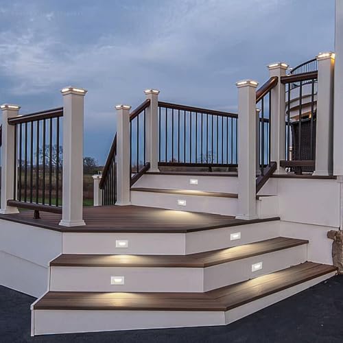 12 Pack 5CCT 120V LED Step Lights (12 Count)