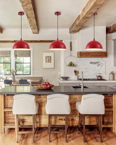 Industrial Pendant Light Fixtures (3 Count)