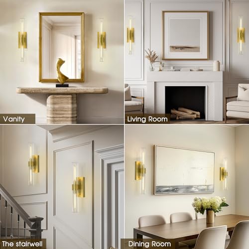 Brass Bathroom Vanity Light