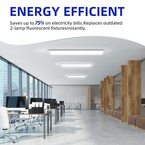 4FT 5.7" W LED Wraparound Light with 40W 4400LM 4000K