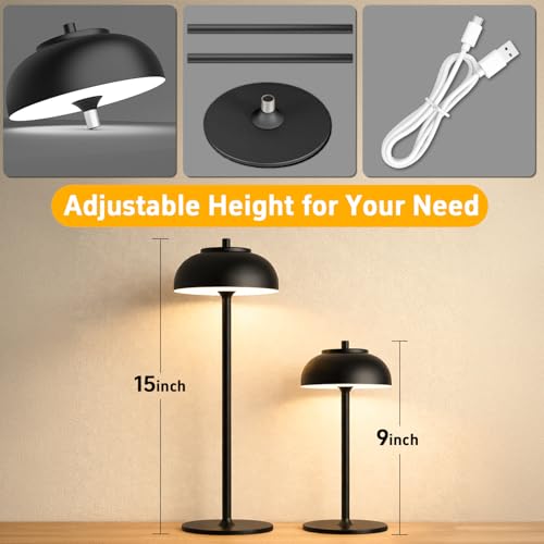 Cordless Table Lamps (2 Count)