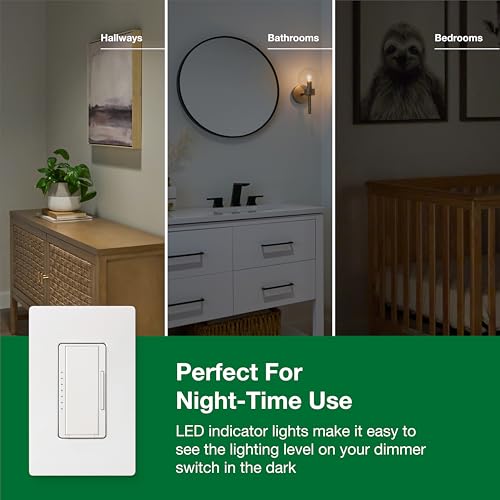 Maestro LED+ Dimmer Switch for Dimmable LED