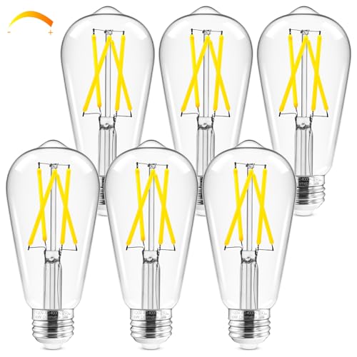 Edison Bulbs Dimmable (6 Count)