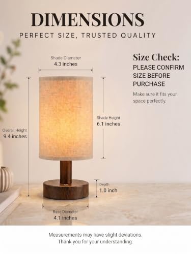 2 Pack Rechargeable Cordless Table Lamp