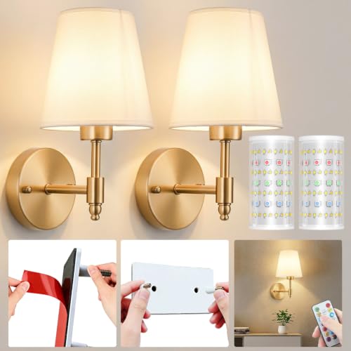 Battery Operated Wall Sconce